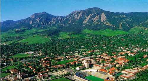 view over Boulder