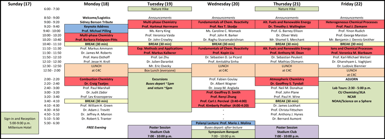 program at-a-glance