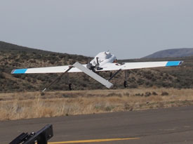 NOAA Manta UAS launch