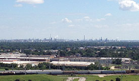 iUniversity of Houston Moody Tower air quality research site