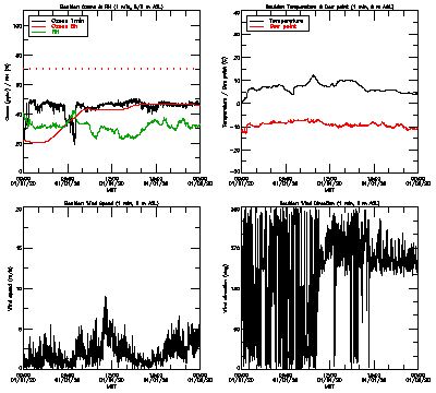 in situ surface data - January 1