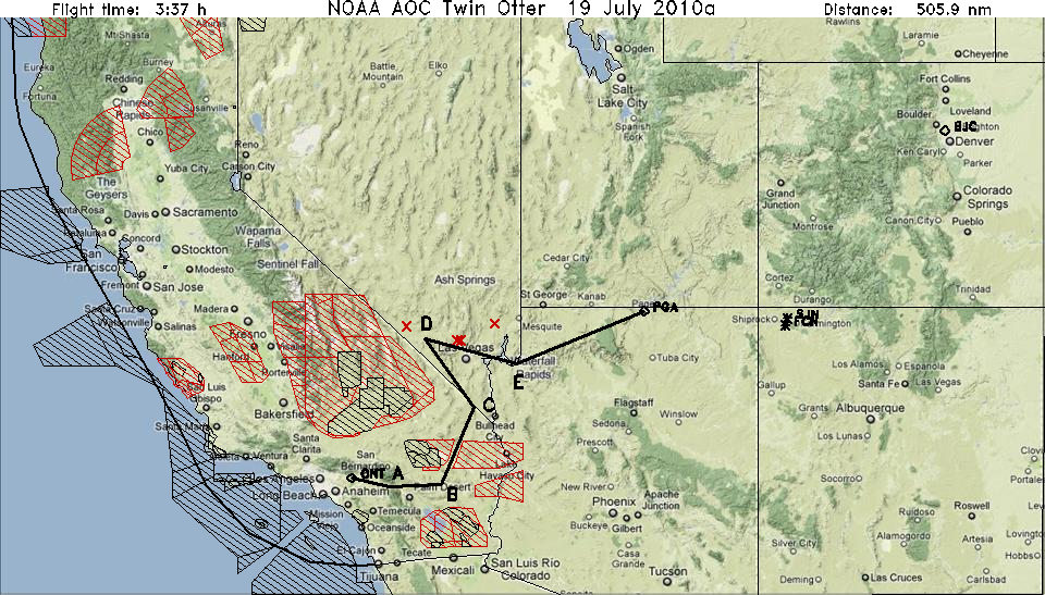 flight plan map