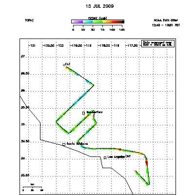 Ozone map - July 15