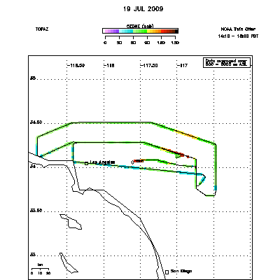 Ozone map - July 19