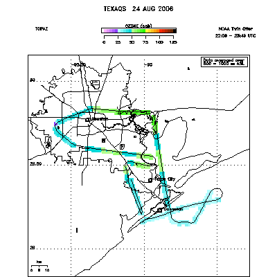 Ozone map - August 24