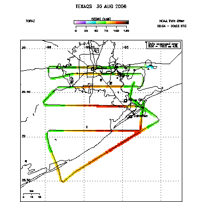 Ozone map - August 30