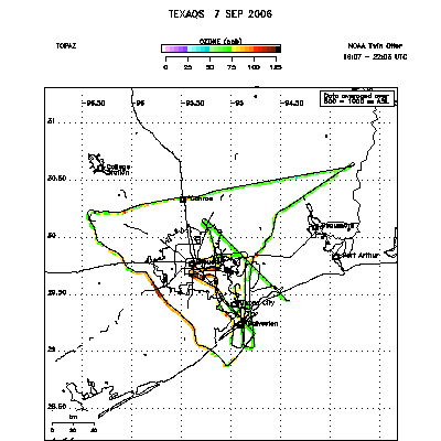 Ozone map - September 7