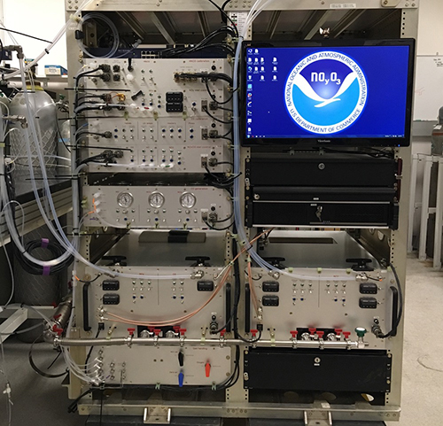 NOyO3 instrument in lab