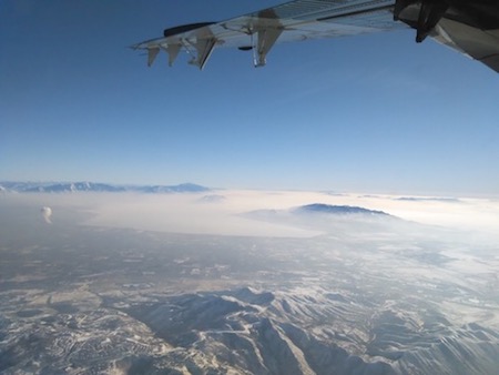 SLC on a clear day