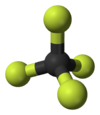 Carbon tetrafluoride 3D