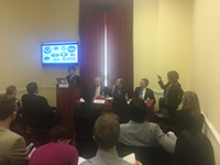 moderator and speakers