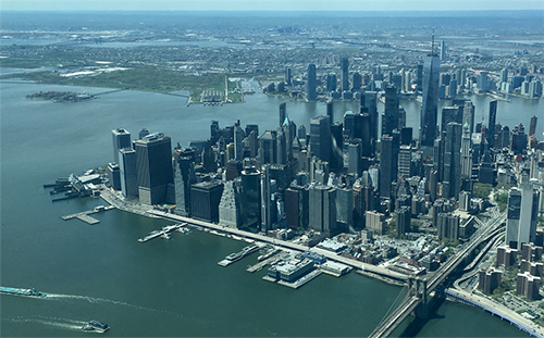 Manhattan aerial