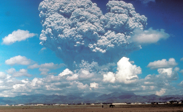 volcanic eruption