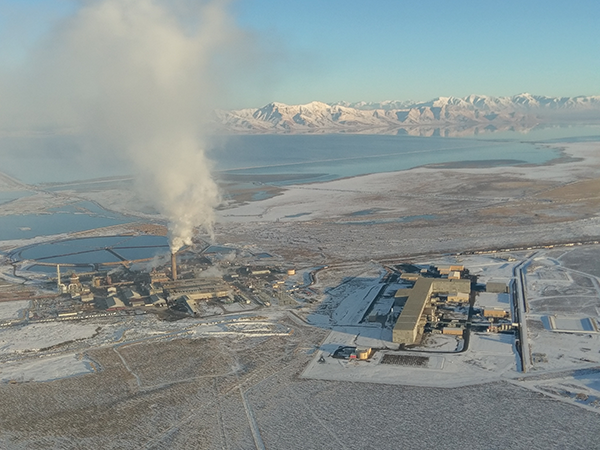 US Magnesium refinery plume