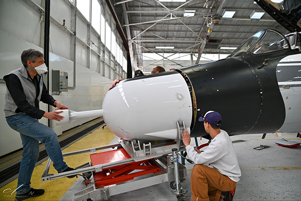 NASA WB-57 nose