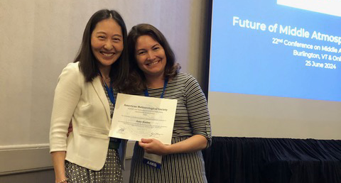 Amy Butler receives AMS STAC Outstanding Service Award