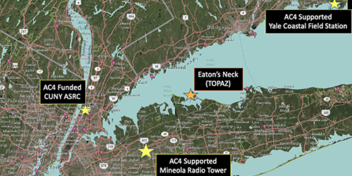 greater NYC metro area ground sites