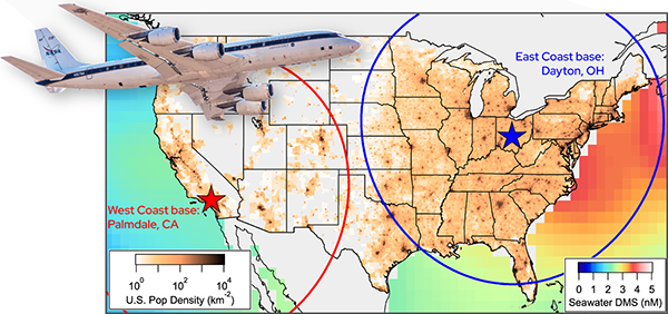 U.S. map overlay