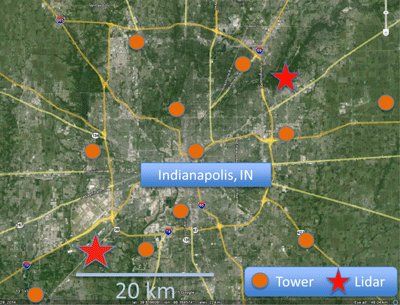 Indianapolis map